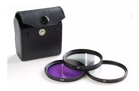 FILTRO 55MM KIT UV CPL FLD + ESTUCHE LENTE 18-55 - 3