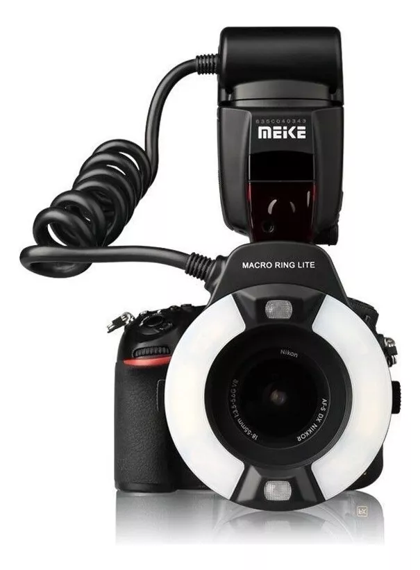 FLASH MACRO LED MEIKE MK-14EXT CON E-TTL PARA CANON - 2