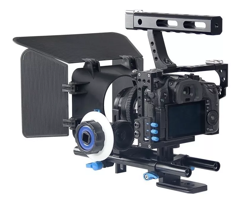 JAULA CAGE MATTE BOX PARA SONY A7 A7II A7III A6000 A6500 ETC - 1