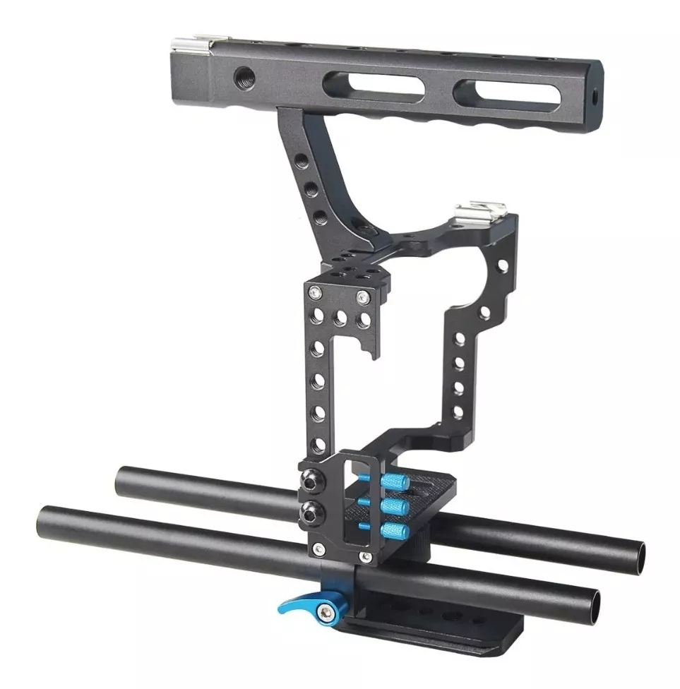 JAULA CAGE MATTE BOX PARA SONY A7 A7II A7III A6000 A6500 ETC - 3