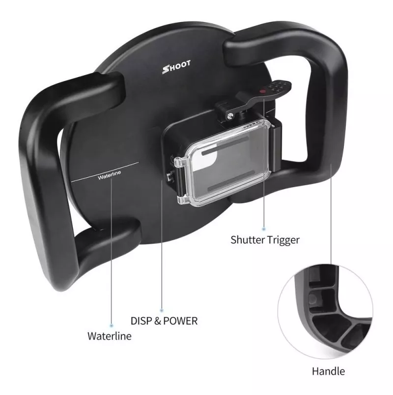 DOMO SUMERGIBLE PARA GOPRO 9 10 11 - 2