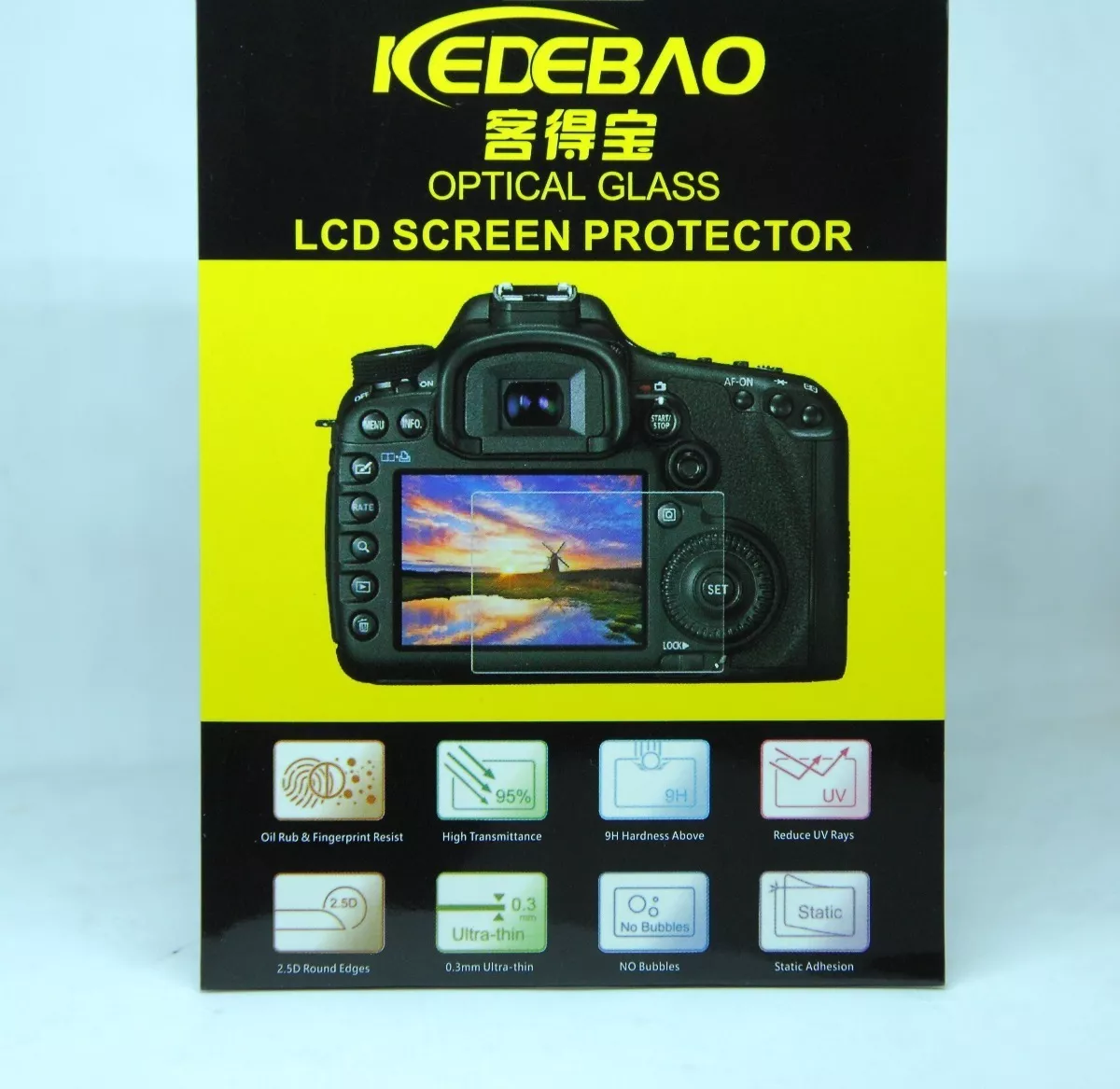 PROTECTOR PANTALLA VIDRIO TEMPLANO PARA NIKON D500 - 4