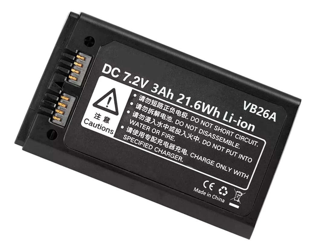 BATERÍA ALTERNATIVA GODOX VB26A FLASH V1 V860III V850 - 1