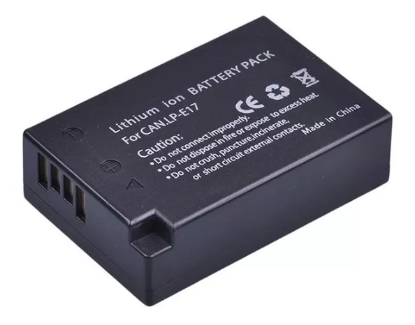 BATERÍA LP-E17 ALTERNATIVA CANON T6I T7I T6S 77D - 1