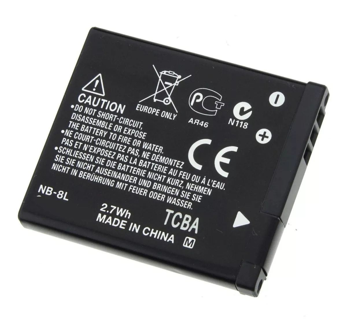 BATERÍA NB-8L ALTERNATIVA CANONA2200 A3000 A3100 A3200 A330 - 2