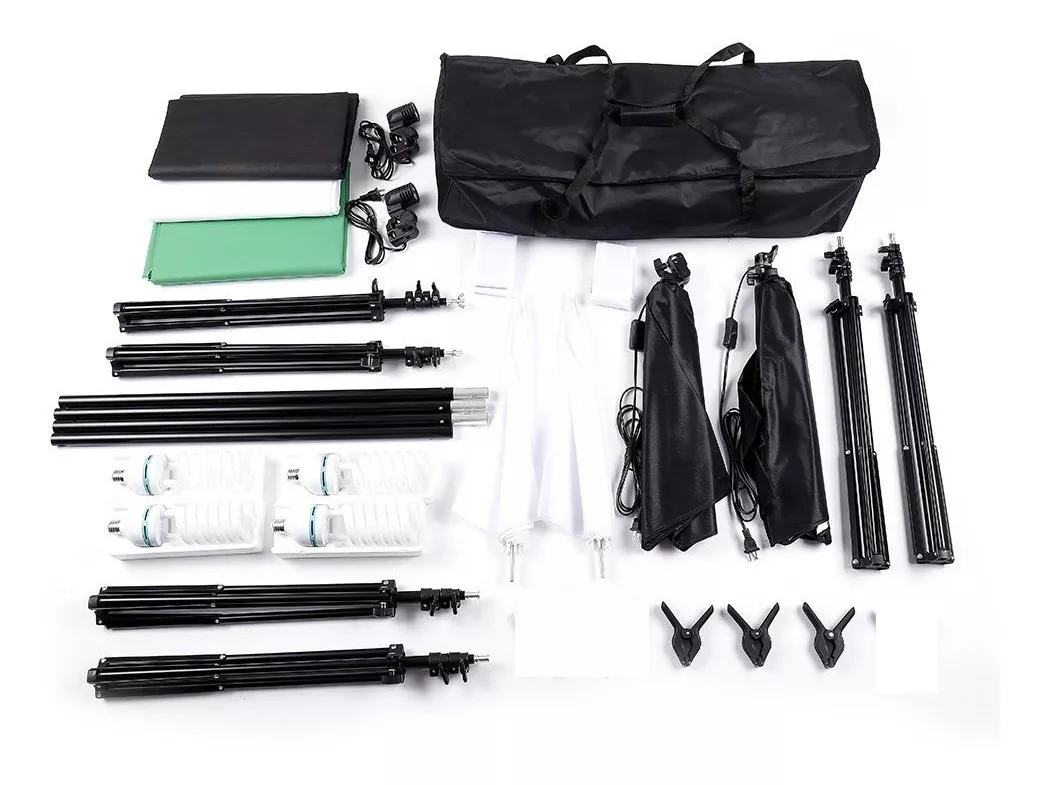 KIT ESTUDIO FOTOGRÁFICO ENVÍO GRATIS DISPONIBILIDAD INMEDIA - 2