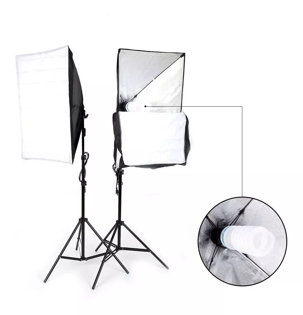 KIT ESTUDIO FOTOGRÁFICO ENVÍO GRATIS DISPONIBILIDAD INMEDIA - 4