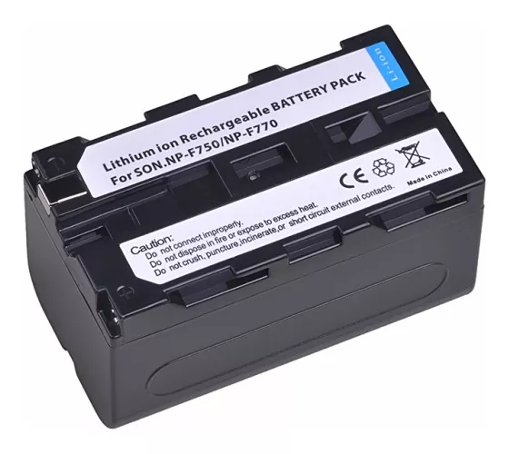 3 BATERÍAS NP-F750 NP-F770 ALTERNATIVA SONY - 3