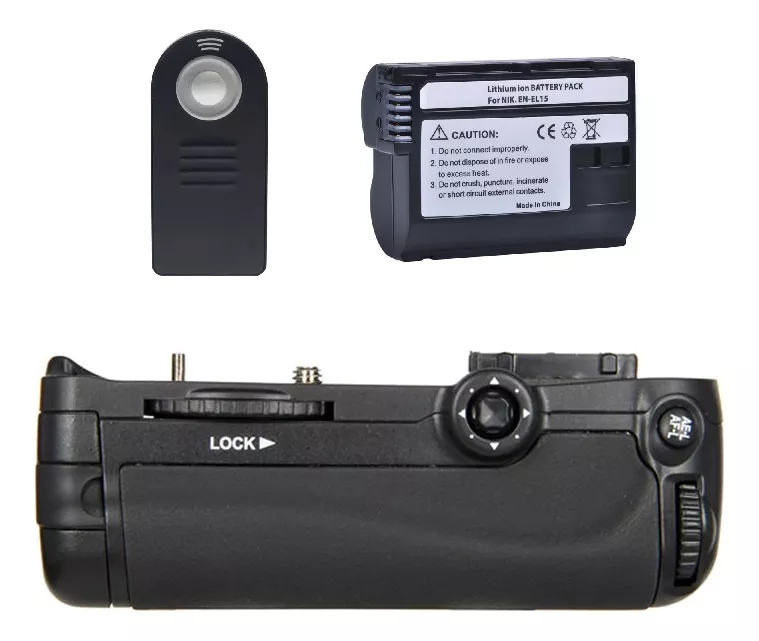 BATTERY GRIP NIKON D600 D610 + BATERÍA + CONTROL REMOTO ALTE - 1