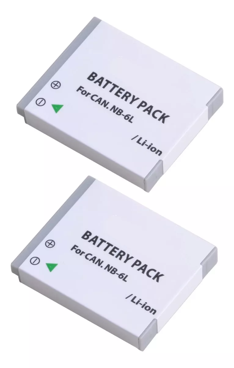 2 BATERÍA NB-6L ALTERNATIVA CANON SX510 S200 - 1