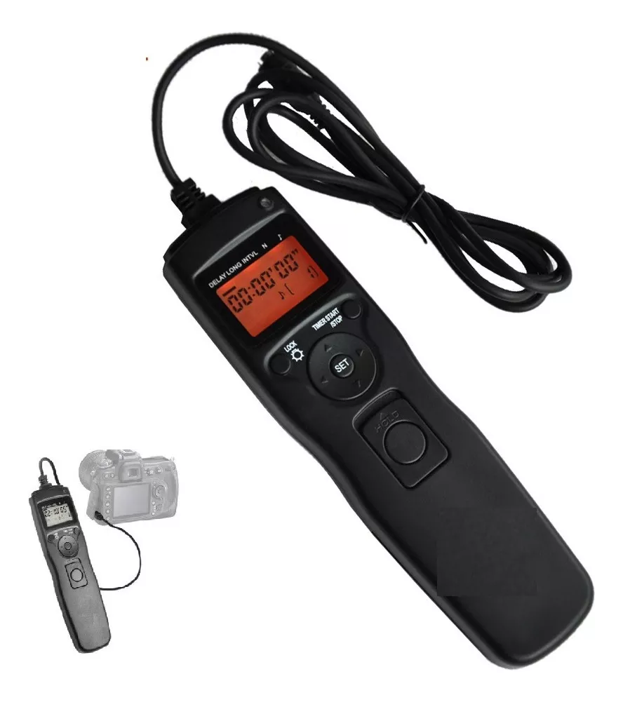 INTERVALOMETRO TEMPORIZADOR PARA CANON RS-60E3 T2I T3I T4I T - 1