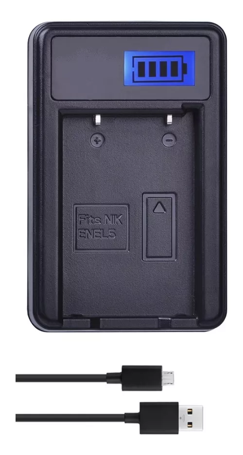 CARGADOR LC-E17 DOBLE BATERÍA LP-E17 CANON T6I T7I T6S M3 - 1