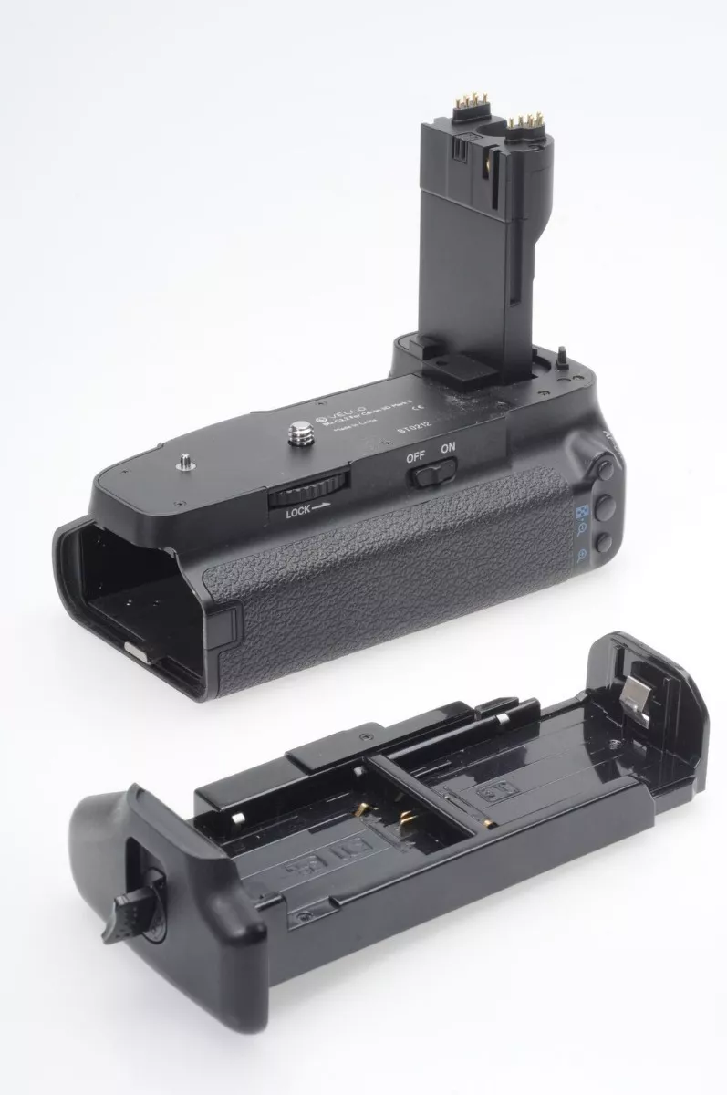 BATTERY GRIP CANON 5D MARK II + BATERÍA + CONTROL REMOTO - 3