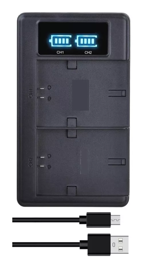 CARGADOR BC-VW1 DOBLE ALTERNATIVO SONY BATERÍA NP-FW50 - 1