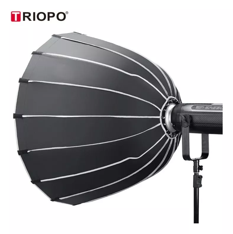 SOFTBOX PARABOLICO TRIOPO 70CM KP2-70 + GRILLA BOWENS - 2
