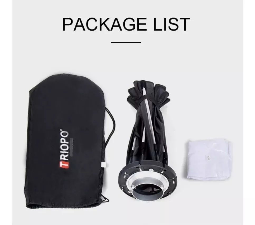 SOFTBOX TRIOPO 90CMS MONTURA BOWENS - 5