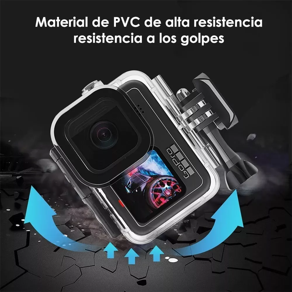 CARCASA GOPRO 9 ALTERNATIVA SUMERGIBLE - 3