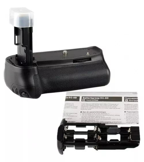 BATTERY GRIP CANON 5D MARK IV ALTERNATIVO + BATERÍA + CONTRO - 4