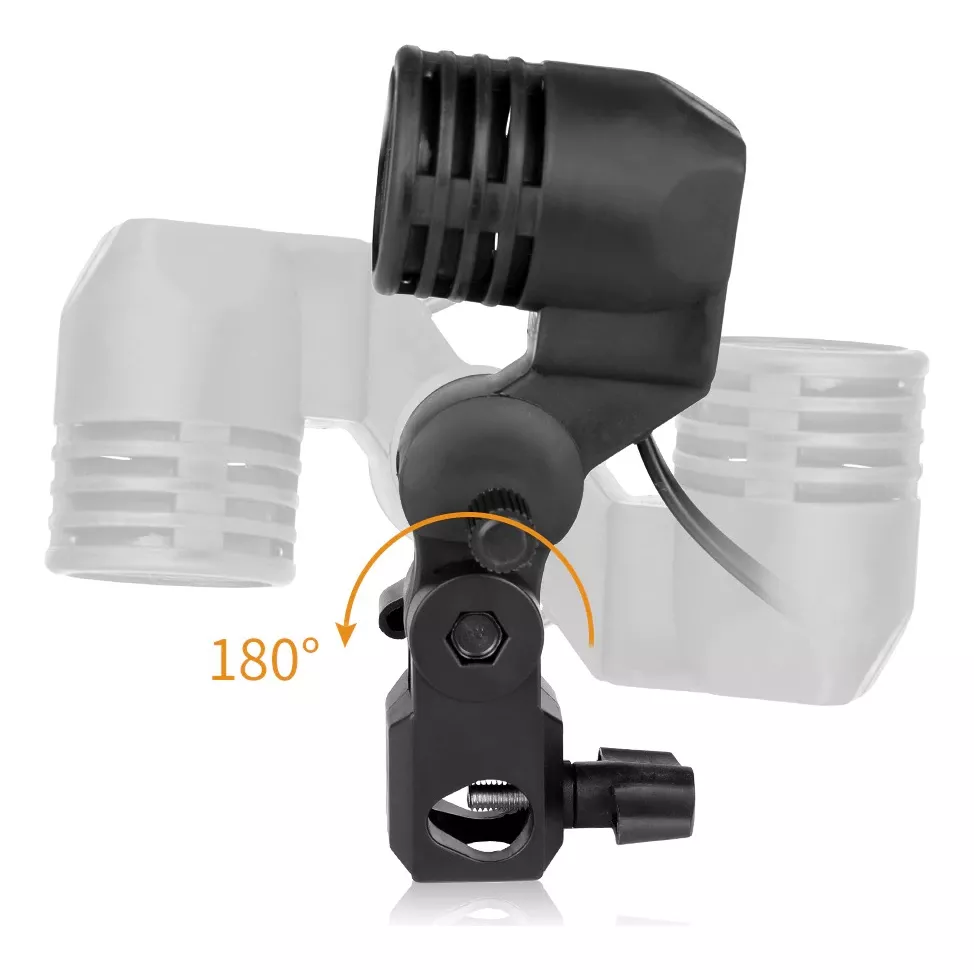SOQUETE PARA AMPOLLETA E27 AMPOLLETA 125W ATRIL PARAGUAS - 4