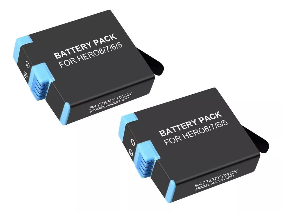 2 BATERÍAS GOPRO 8 ALTERNATIVA - 1