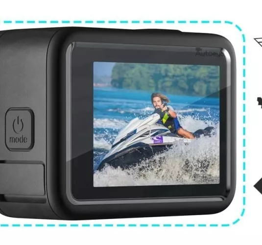 PROTECTOR PANTALLA MICA VIDRIO GOPRO 9 10 11 - 1