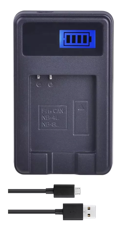 CARGADOR CB-2LAE ALTERNATIVO CANON BATERIA NB-8L - 1