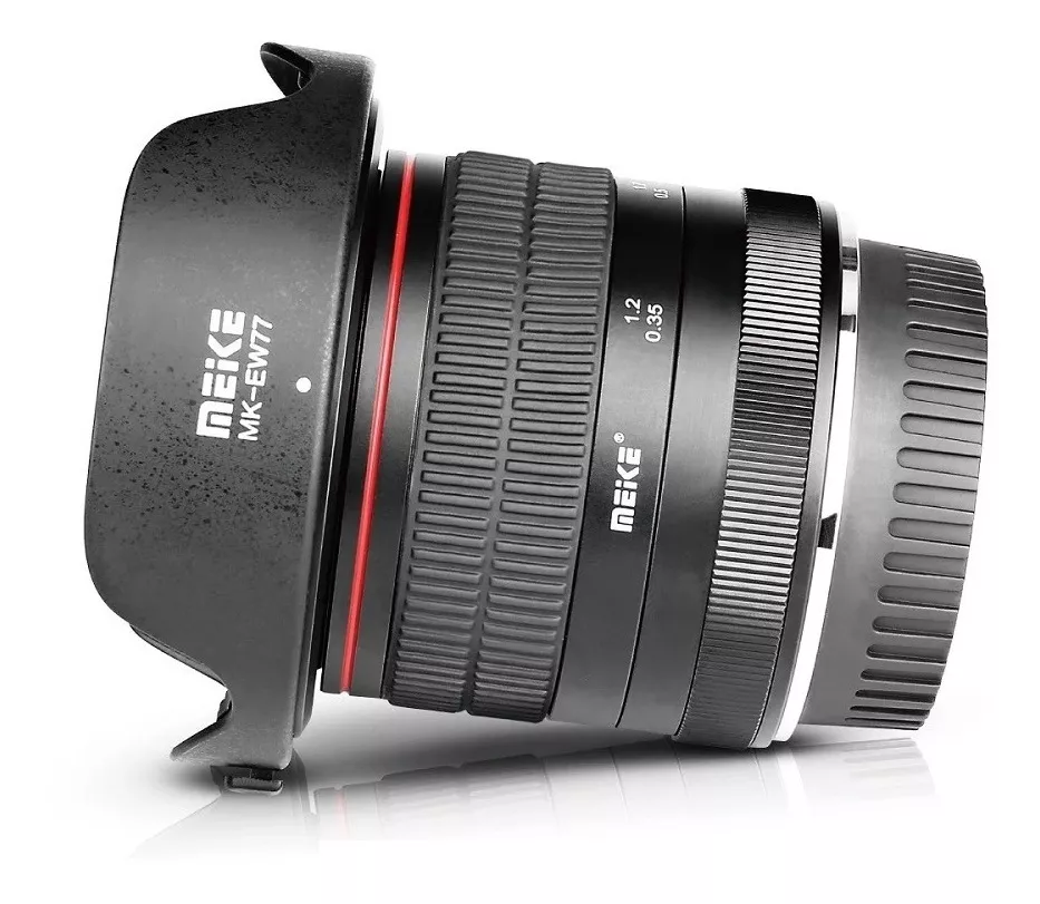 LENTE GRAN ANGULAR MEIKE 8MM F3.5 PARA CANON OJO PEZ APS-C - 1