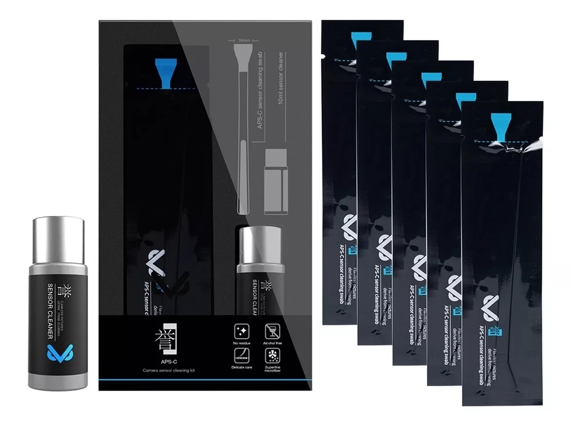 KIT LIMPIEZA SENSOR APS-C MARCA VSGO + KIT LIMPIEZA EXTERIOR - 2