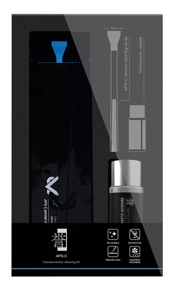 KIT LIMPIEZA SENSOR APS-C MARCA VSGO + KIT LIMPIEZA EXTERIOR - 4