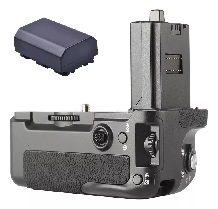 BATTERY GRIP SONY A7IV A7RIV A9II ALTENATIVO + BATERÍA - 1