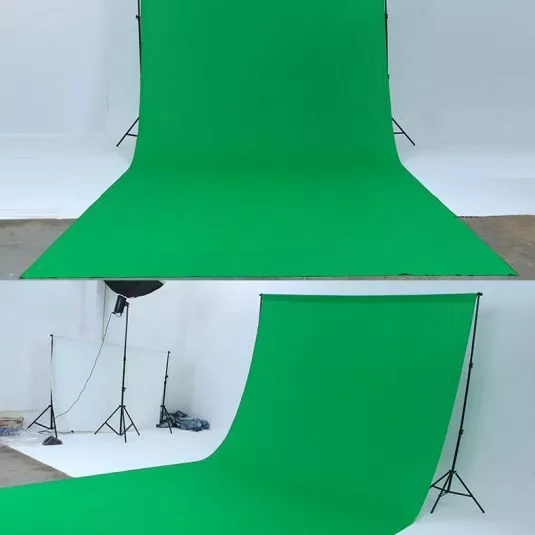 FONDO TELA FOTOGRAFÍA 2X3M VERDE - 2