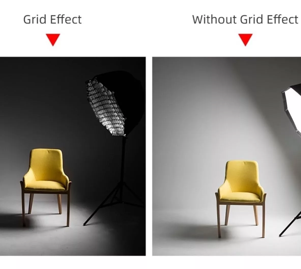 SOFTBOX TRIOPO 65CM BOWENS K2-65 + GRILLA + ATRIL - 4