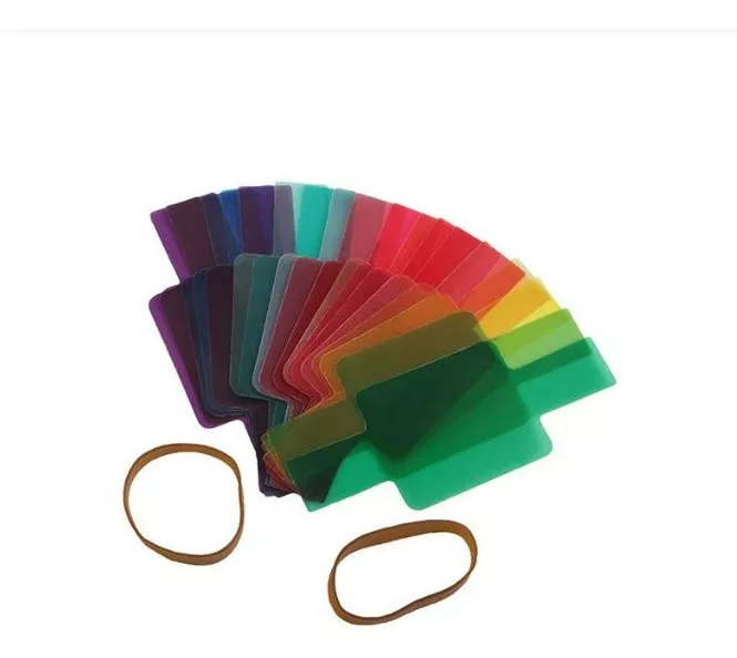 DIFUSOR GELES 20 COLORES FLASH SPEEDLITE - 2