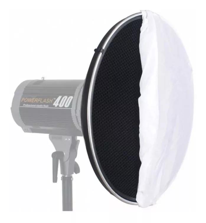 BEAUTY DISH DIFUSOR METÁLICO 55CM MONTURA BOWENS - 2