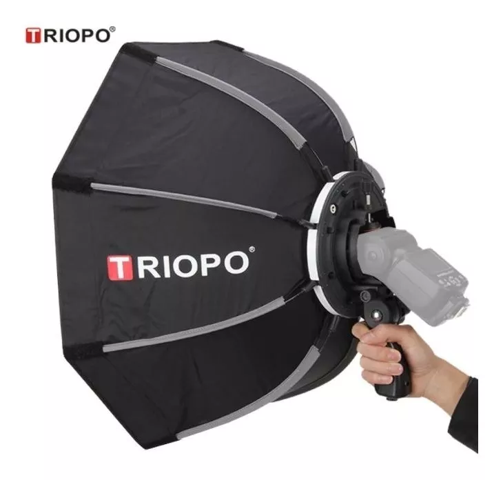 SOFTBOX PORTATIL TRIOPO 90CMS PARA FLASH SPEEDLITE - 1