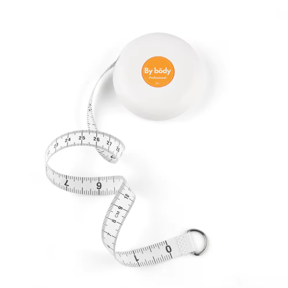 CINTA MÉTRICA ANTROPOMÉTRICA BY BODY PLÁSTICA RETRÁCTIL 200 CM - 3