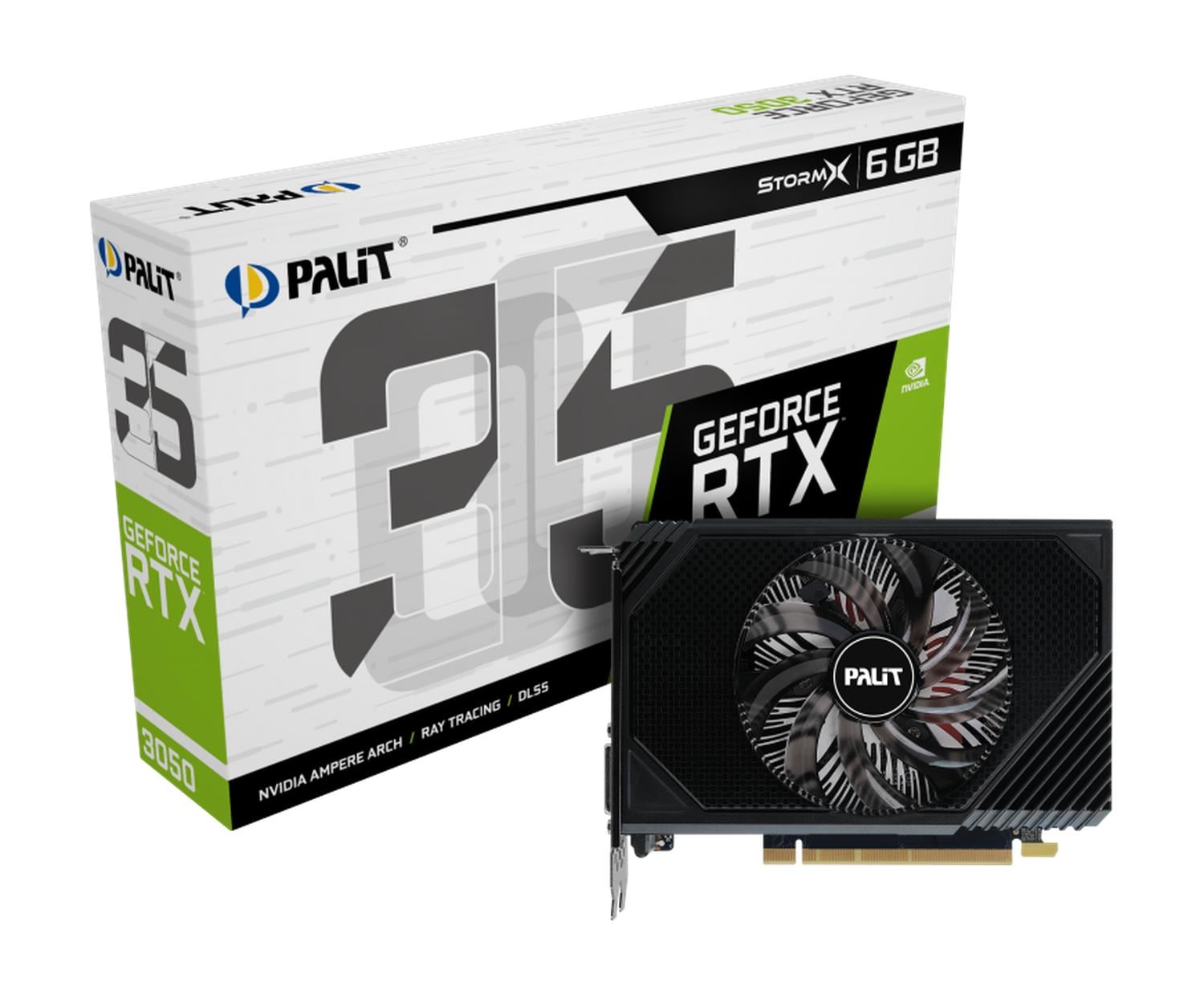 TARJETA GRÁFICA NVIDIA STORMX PALIT RTX3050 6GB GDDR6 - 1