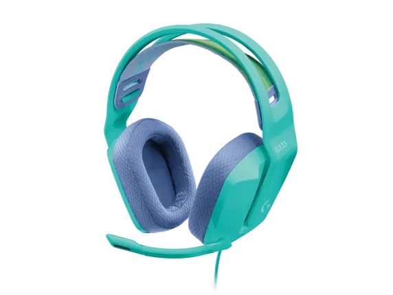 HEADSET LOGITECH GAMING G335 WIRED MINT - 1