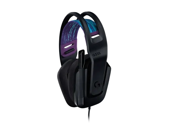 HEADSET LOGITECH GAMING G335 WIRED BLACK - 2
