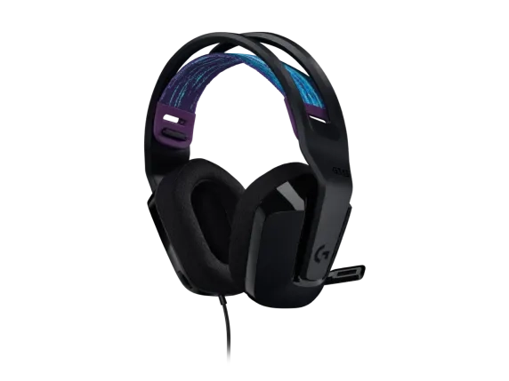 HEADSET LOGITECH GAMING G335 WIRED BLACK - 3