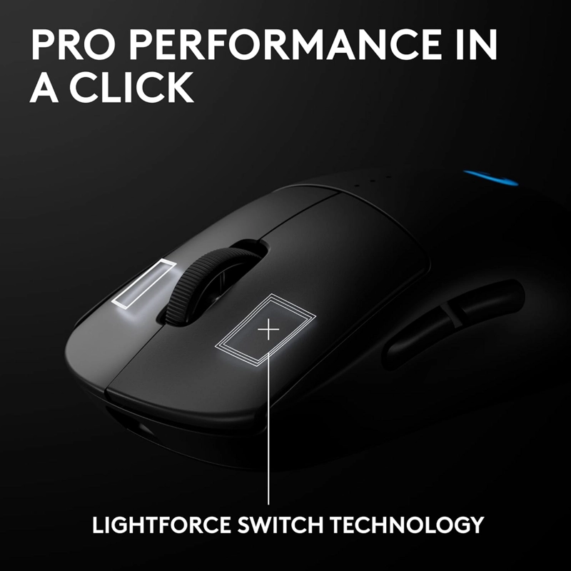 LOGITECH MOUSE WIRELESS PRO 2 BLACK 910-007246 - 2