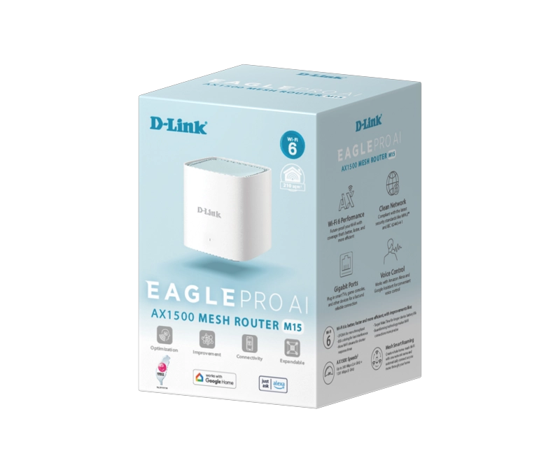 D-LINK EAGLE PRO AI AX1500 MESH ROUTER (1-PACK) - 2