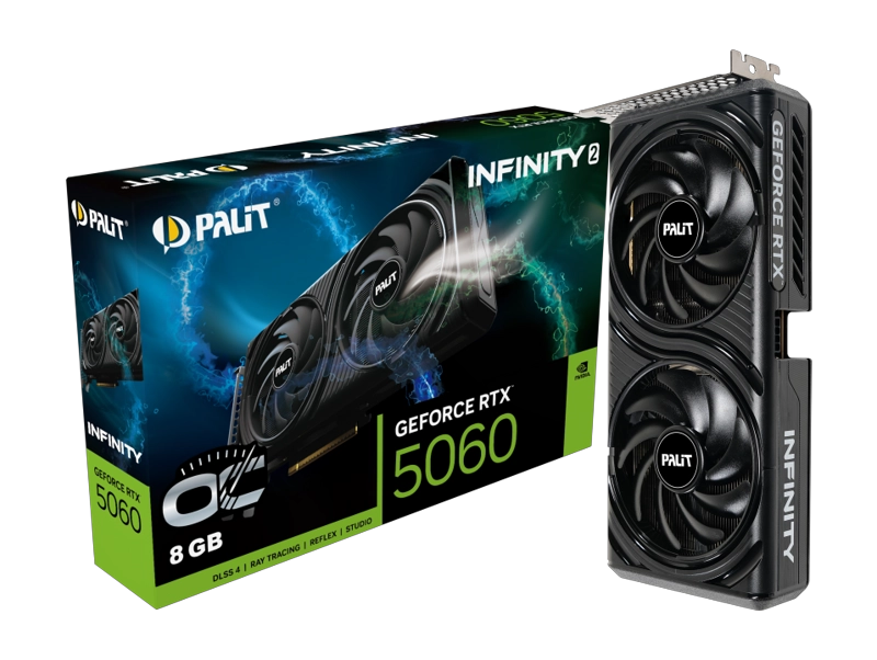 PALIT RTX 5060 INFINITY 2 OC 8GB GDDR7 128BIT 3-DP HDMI - 1