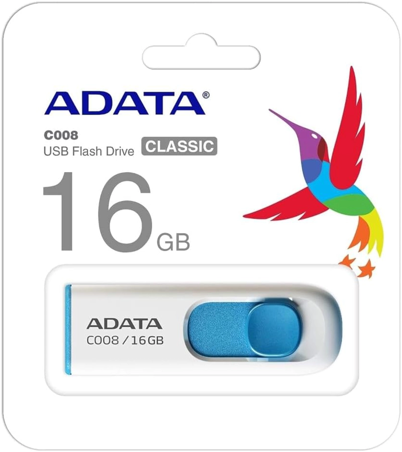 ADATA PENDRIVE 16 GB 2,0 AC008-16G-RWE - 1