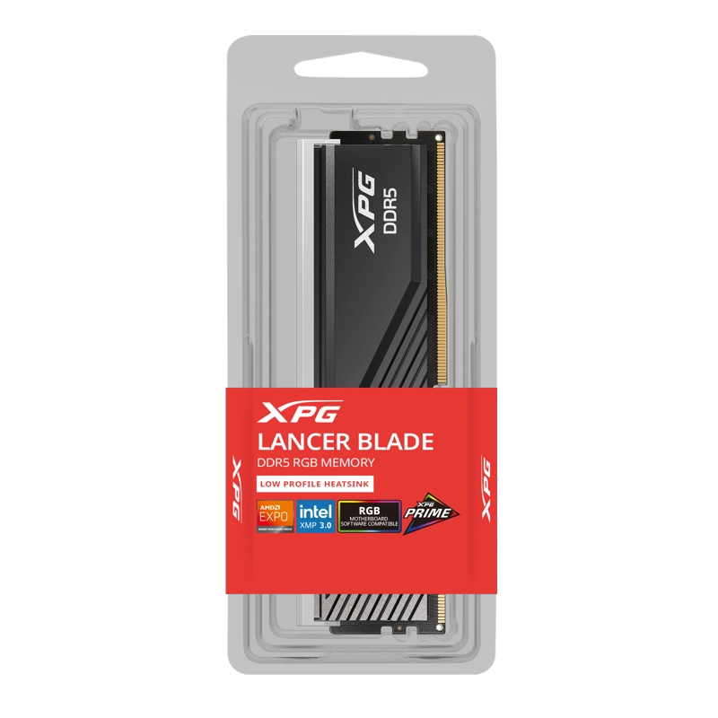 XPG 16GB DDR5 BLACK RGB 5600 AX5U5600C4616G-SLABRBK - 1