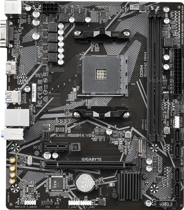 GIGABYTE A520M K V2 - 2