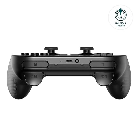 8BITDO PRO 2 BLUETOOTH GAMEPAD - HALL EDITION/ BLACK - 2