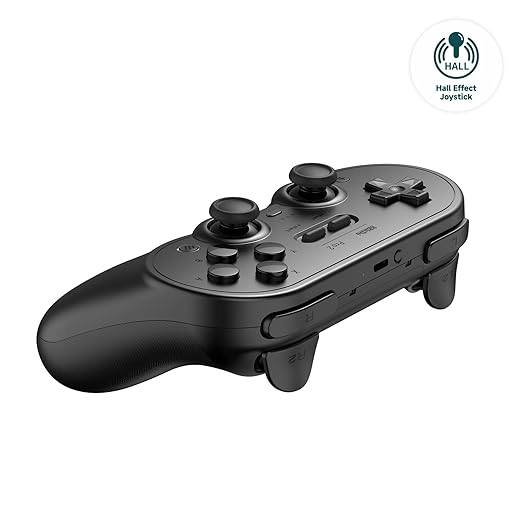 8BITDO PRO 2 BLUETOOTH GAMEPAD - HALL EDITION/ BLACK - 3
