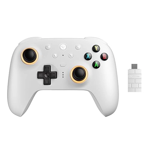 8BITDO ULTIMATE 2 WIRELESS CONTROLLER - WHITE - 2