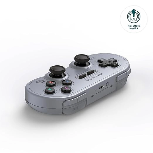 8BITDO GAMEPAD BLUETOOTH SN30 PRO - HALL EDITION/ GRAY - 3